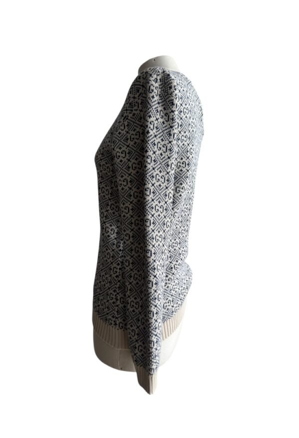 GUCCI - CARDIGAN ALLOVER JAQUARD - Image 4